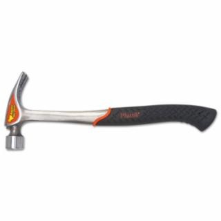 Solid Steel Rip Claw Hammer, Smooth Face, 13 3/4 in, 2 lb
