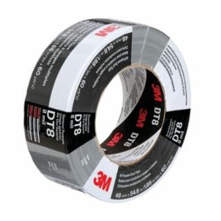 DT8 All Purpose Duct Tape, 1.88 in x 60 yd x 8 mil, Black